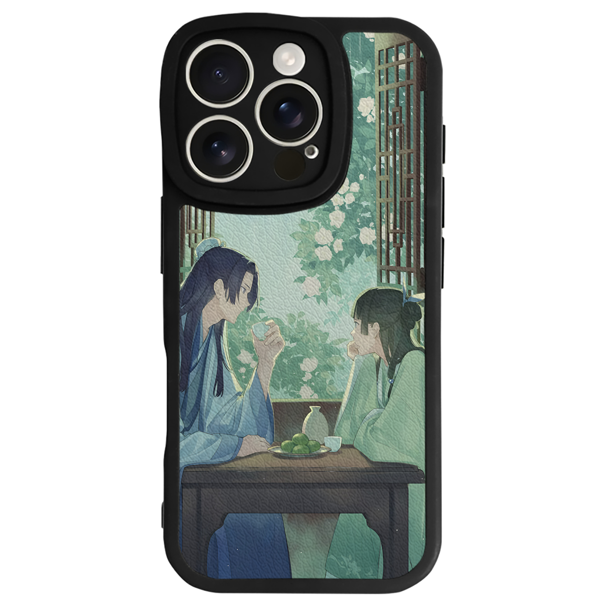 （画像用） 薬屋のひとりごと The Apothecary Diaries 【iPhone 16シリーズ対応】シリコンスマホケース（レザー調） 材質：シリコン